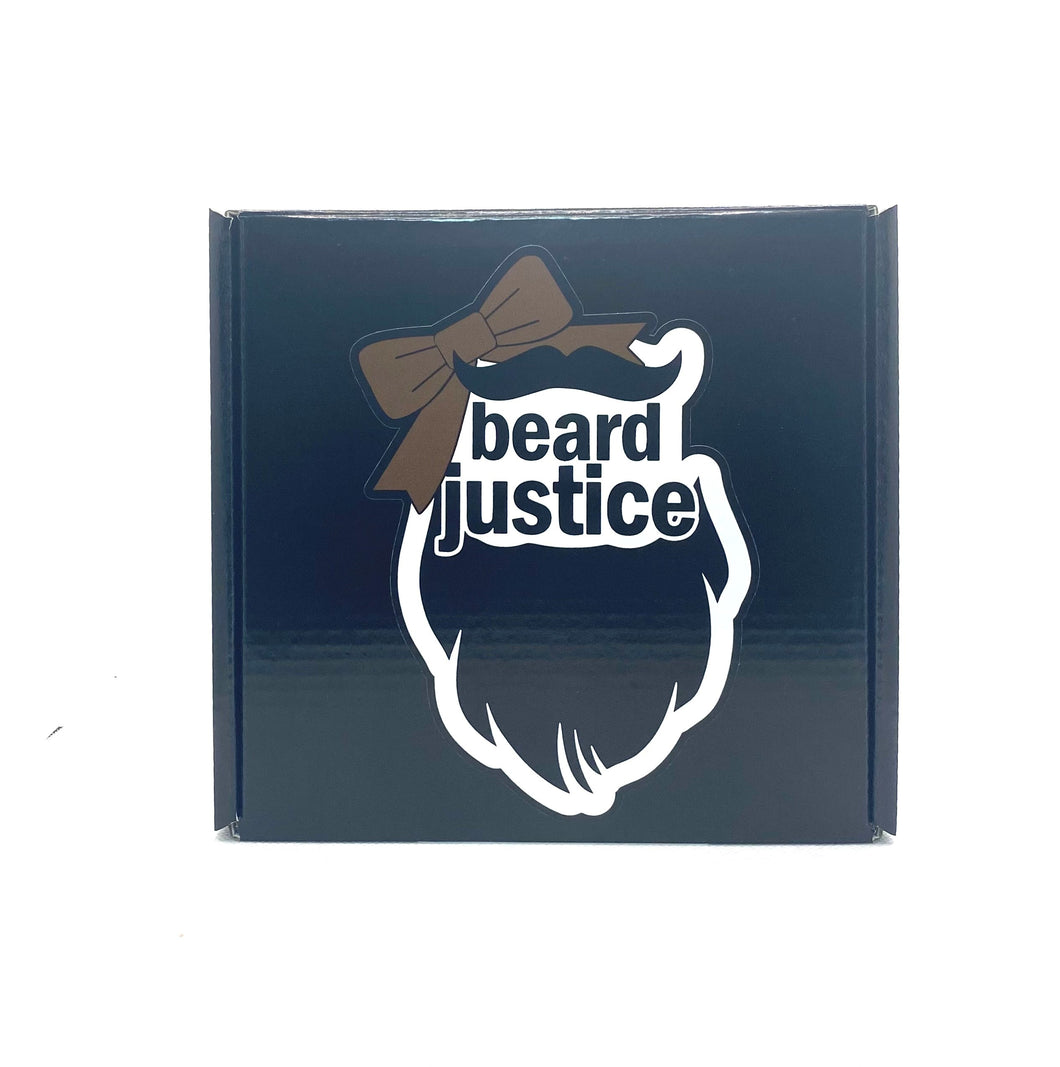 BEARD JUSTICE GIFT PACK <BR> CEDAR LEATHER